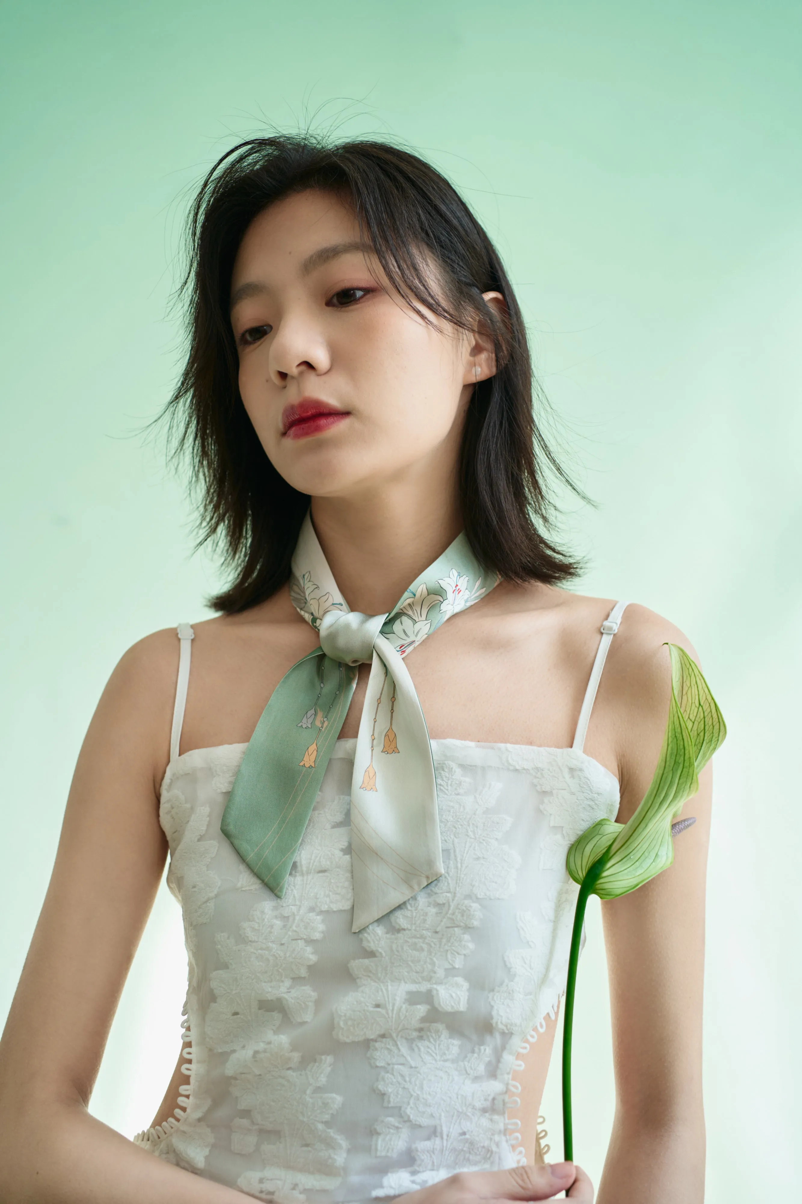 "Lily" Silk Twilly Scarf