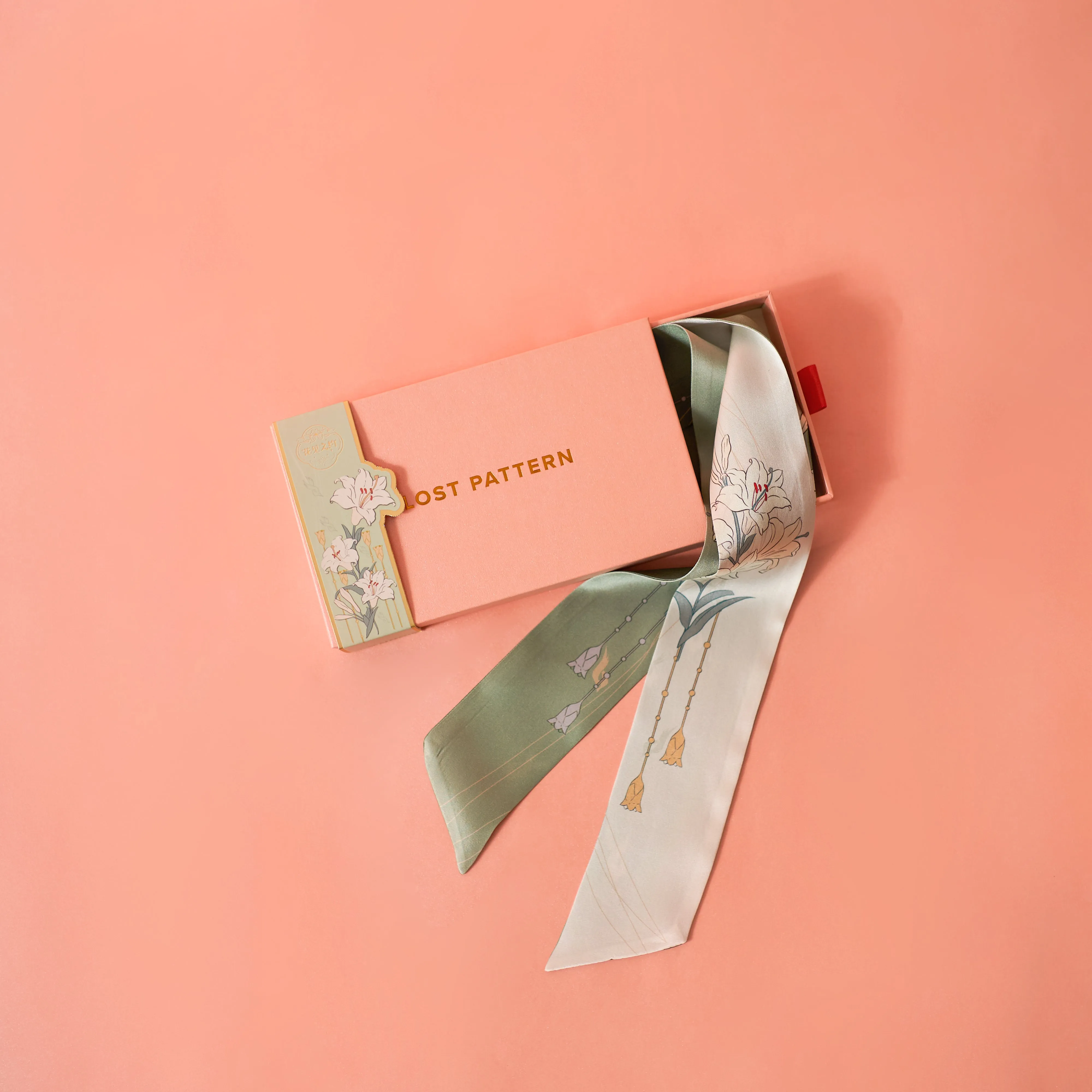 "Lily" Silk Twilly Scarf