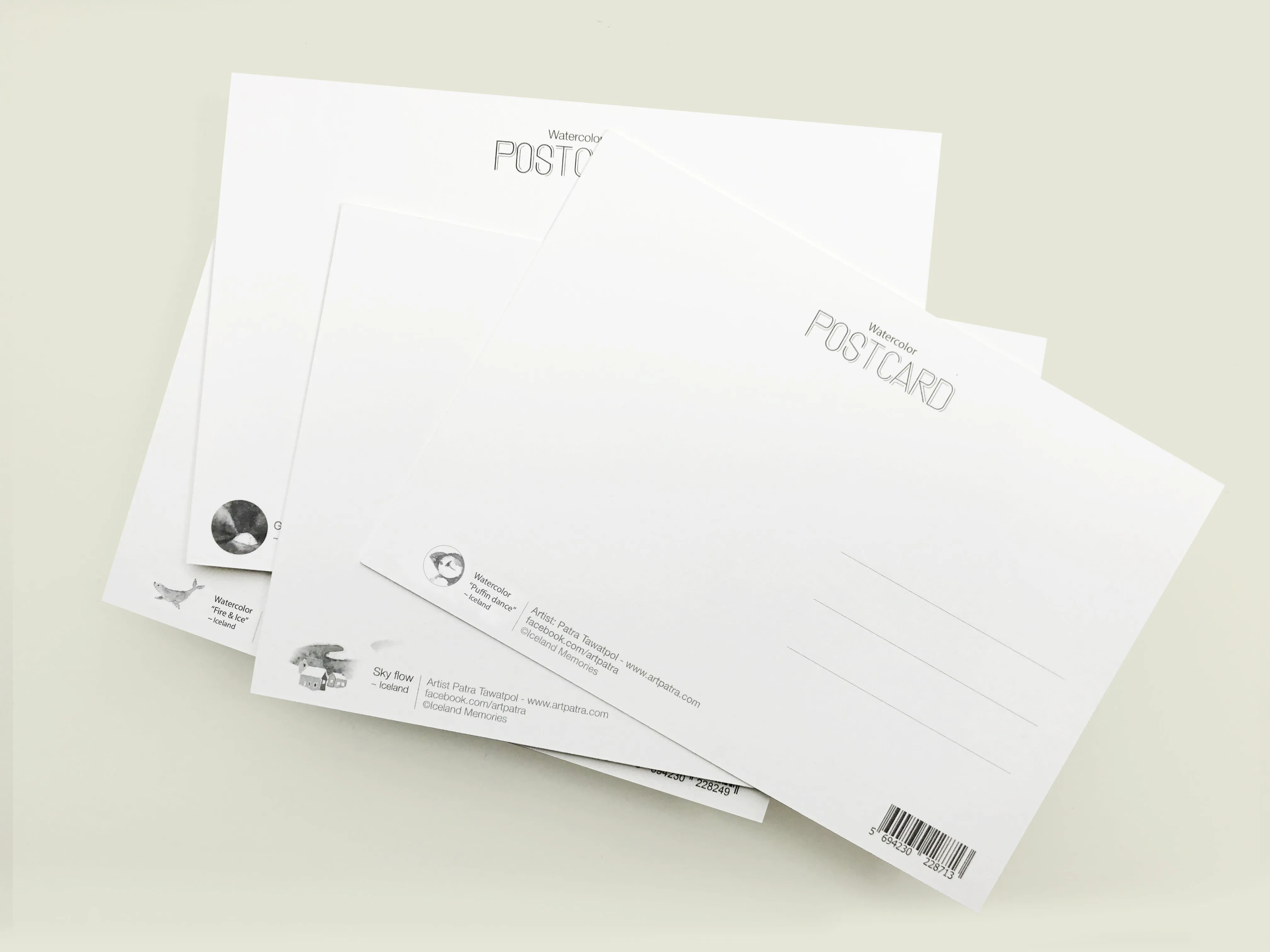 Small postcard set 1