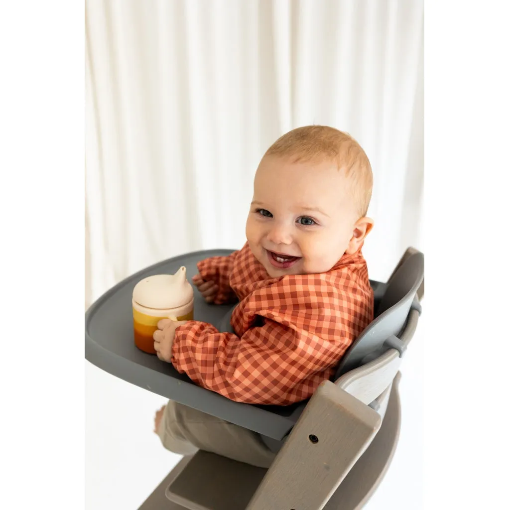 Smock Bib - Sunset Gingham