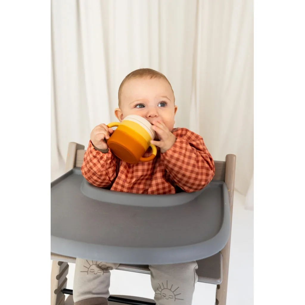 Smock Bib - Sunset Gingham