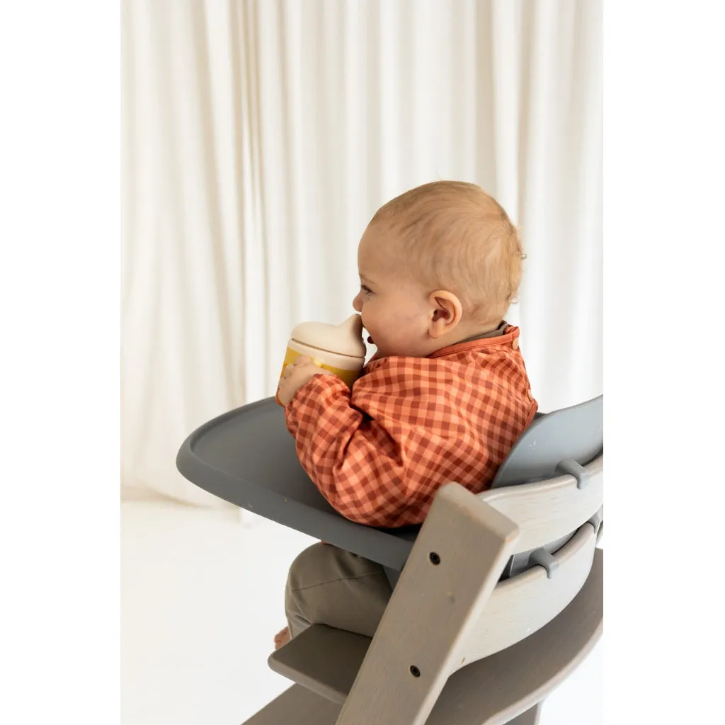 Smock Bib - Sunset Gingham
