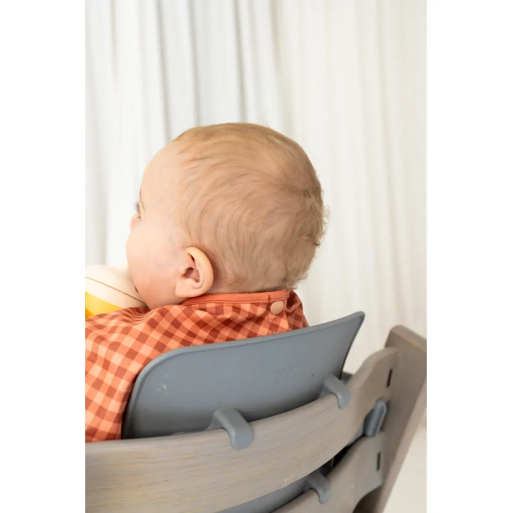 Smock Bib - Sunset Gingham