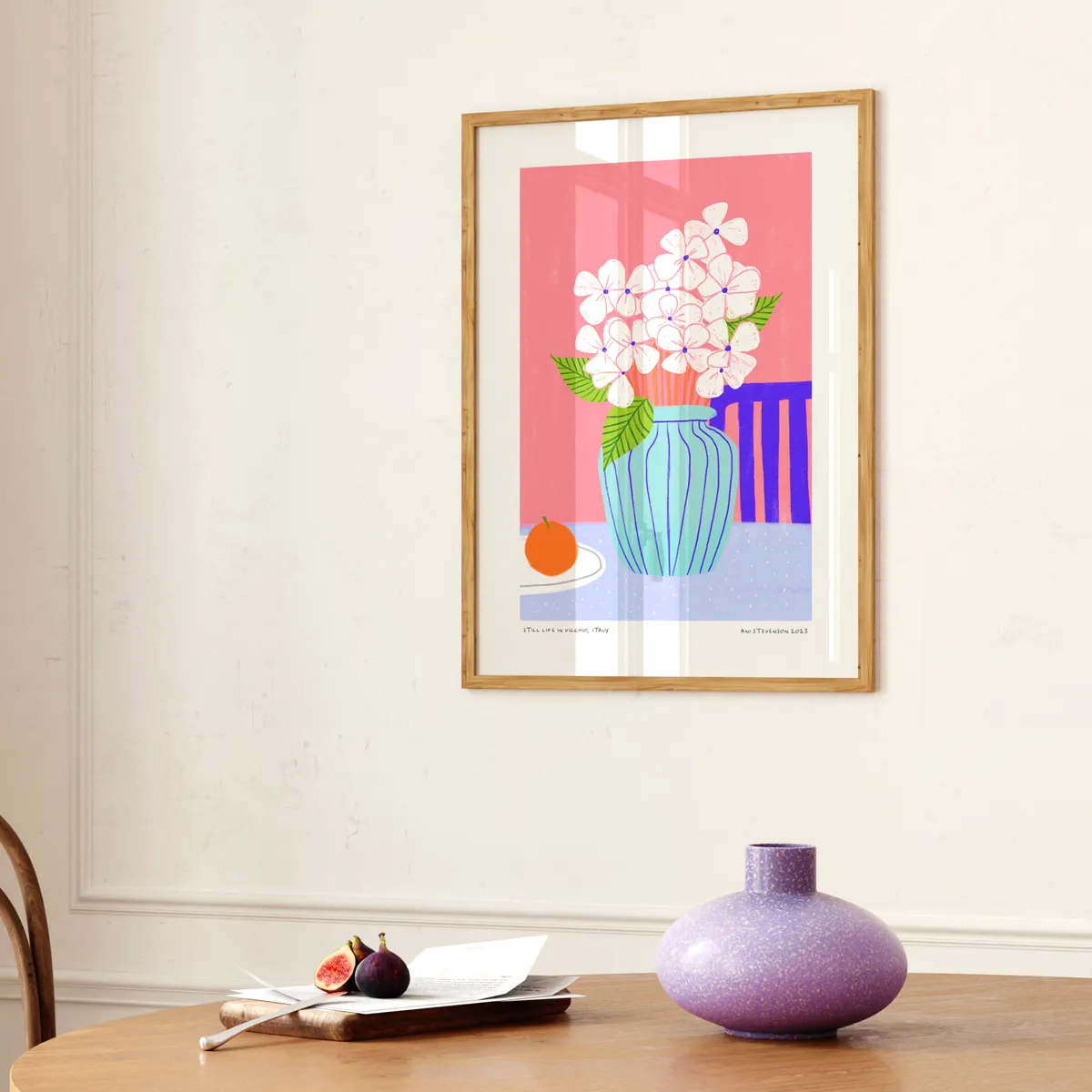 Still Life in Vicchio, Italy Print