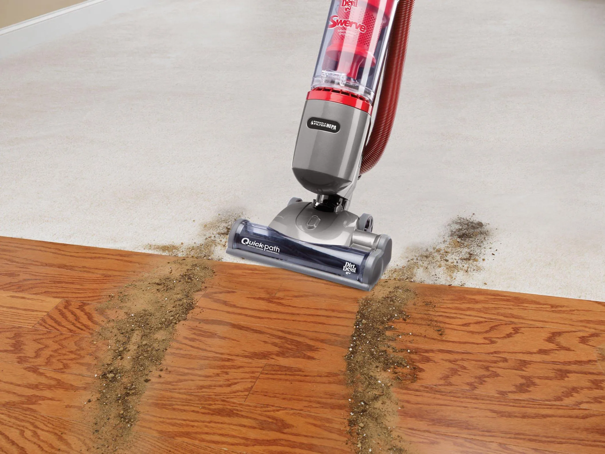 Swerve Lightweight Cyclonic Upright Vacuum