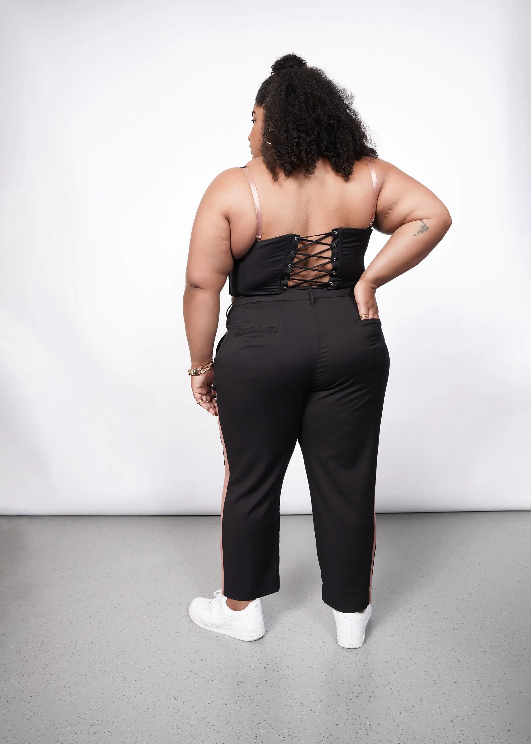 The Empower Colorblock Slim Crop Pant