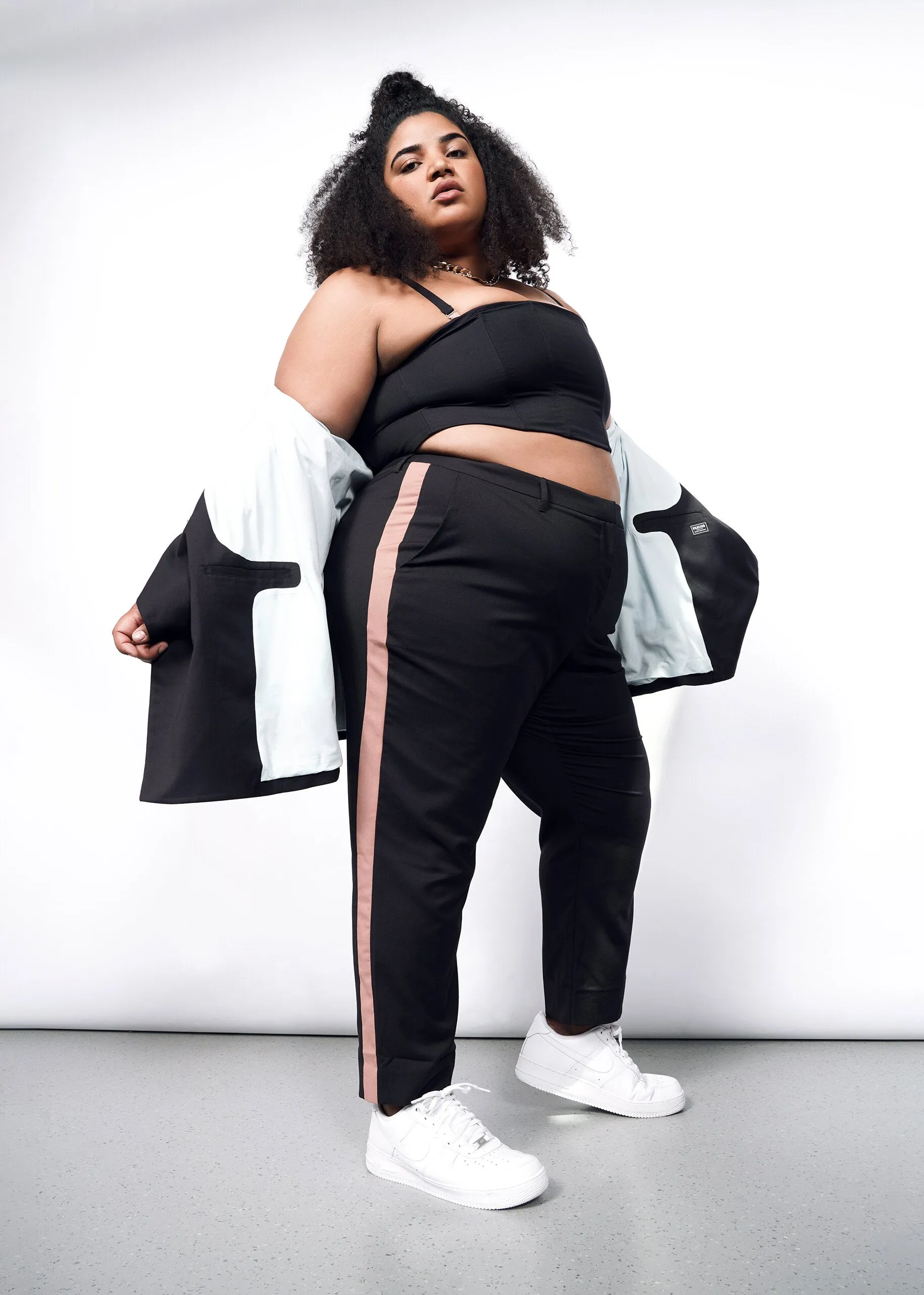 The Empower Colorblock Slim Crop Pant
