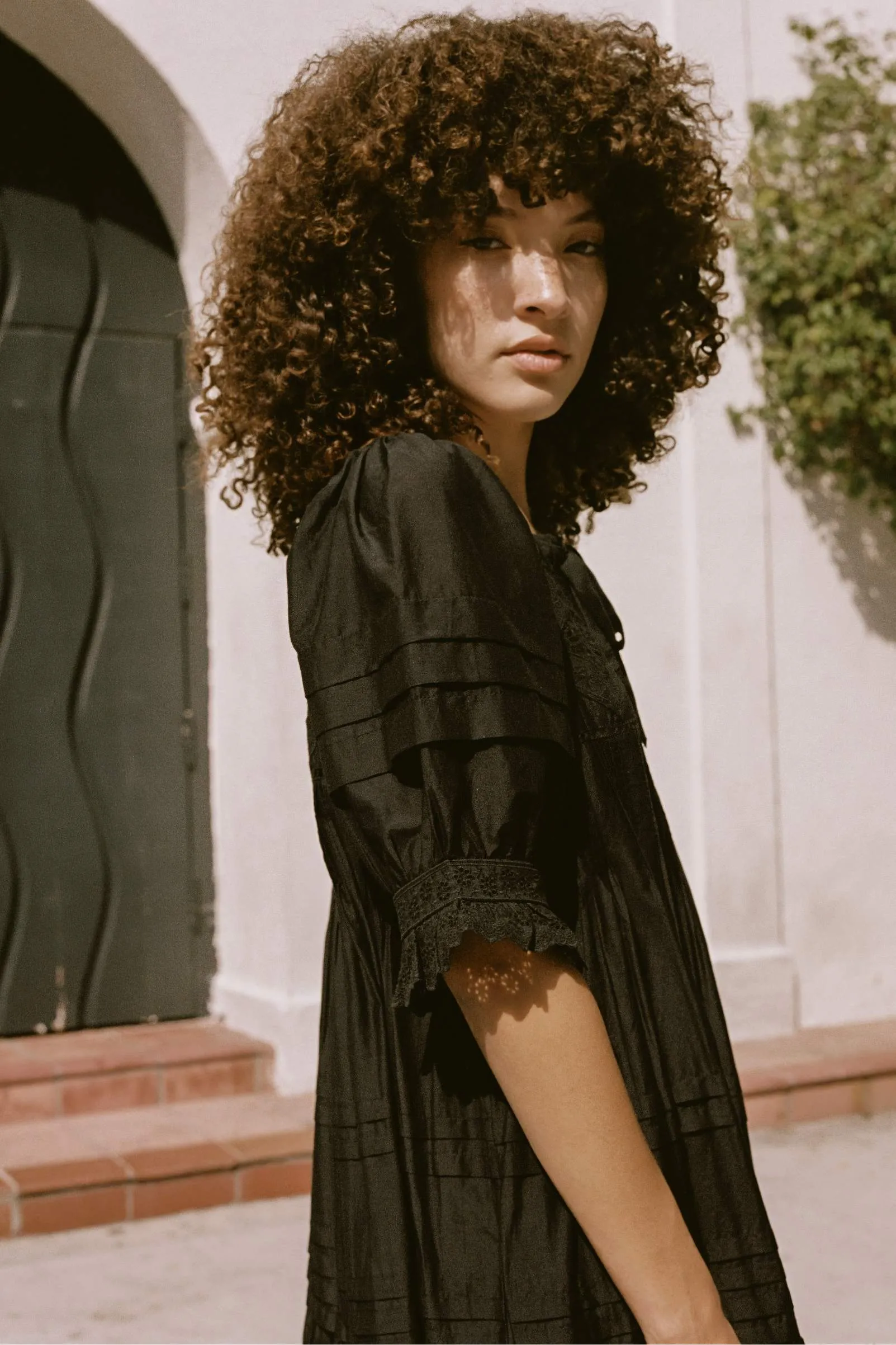 The Shaina Dress | Onyx