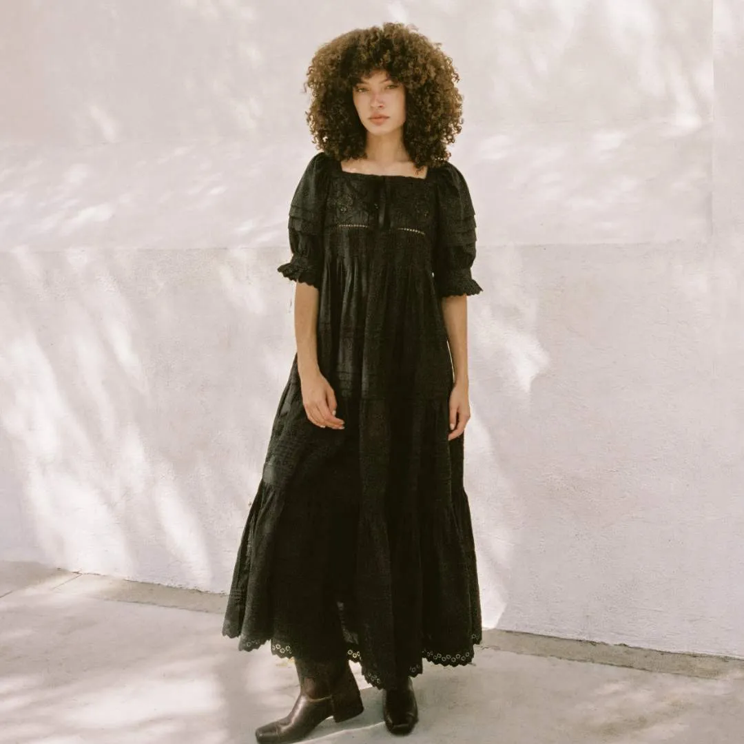 The Shaina Dress | Onyx