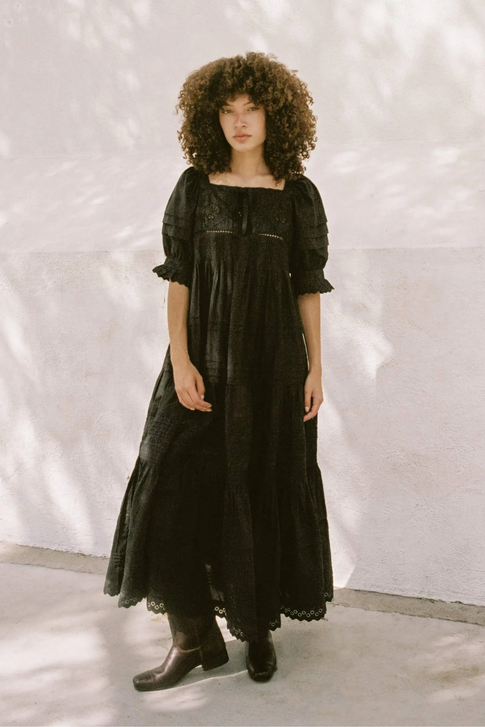 The Shaina Dress | Onyx