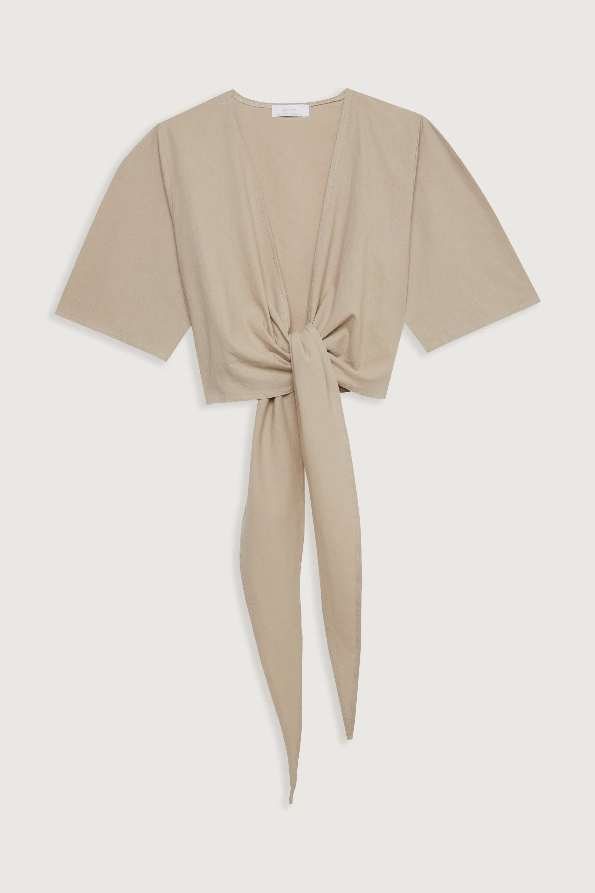 TIE FRONT TOP