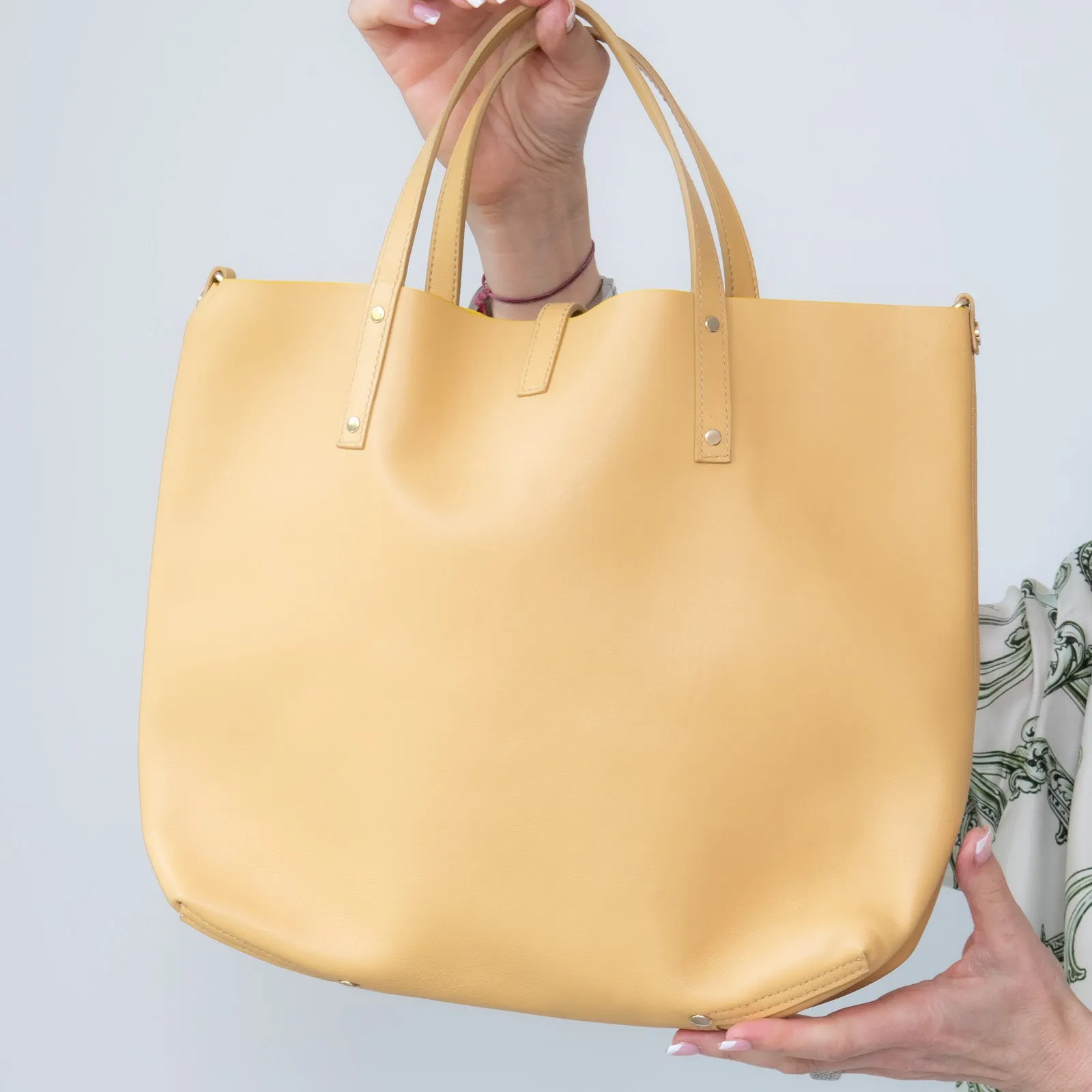 Tiffany And Co Reversible  Leather Bag