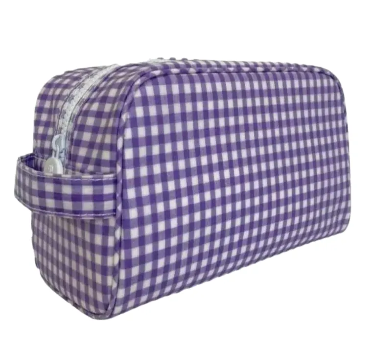 TRVL Gingham Stowaway Bag