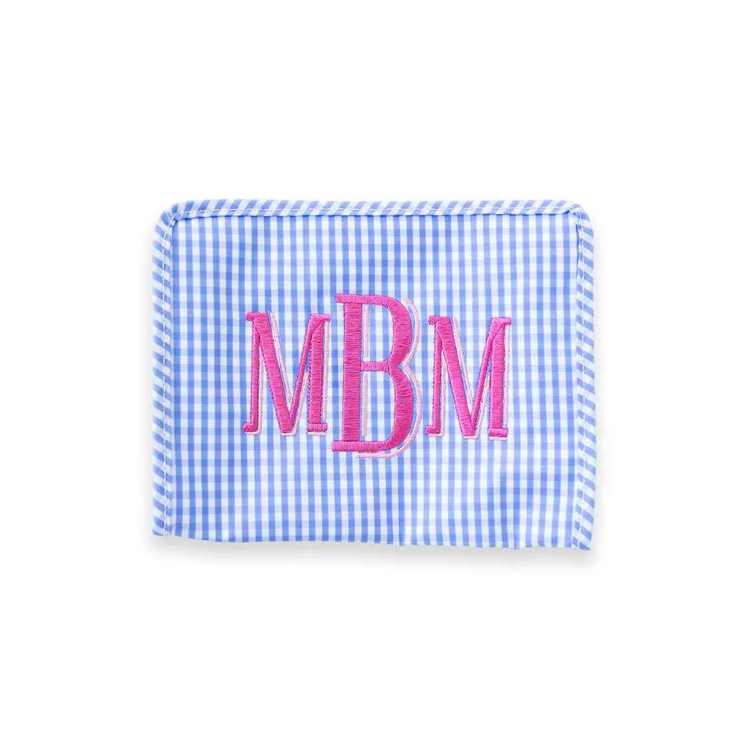 TRVL Medium Gingham Roadie Bag