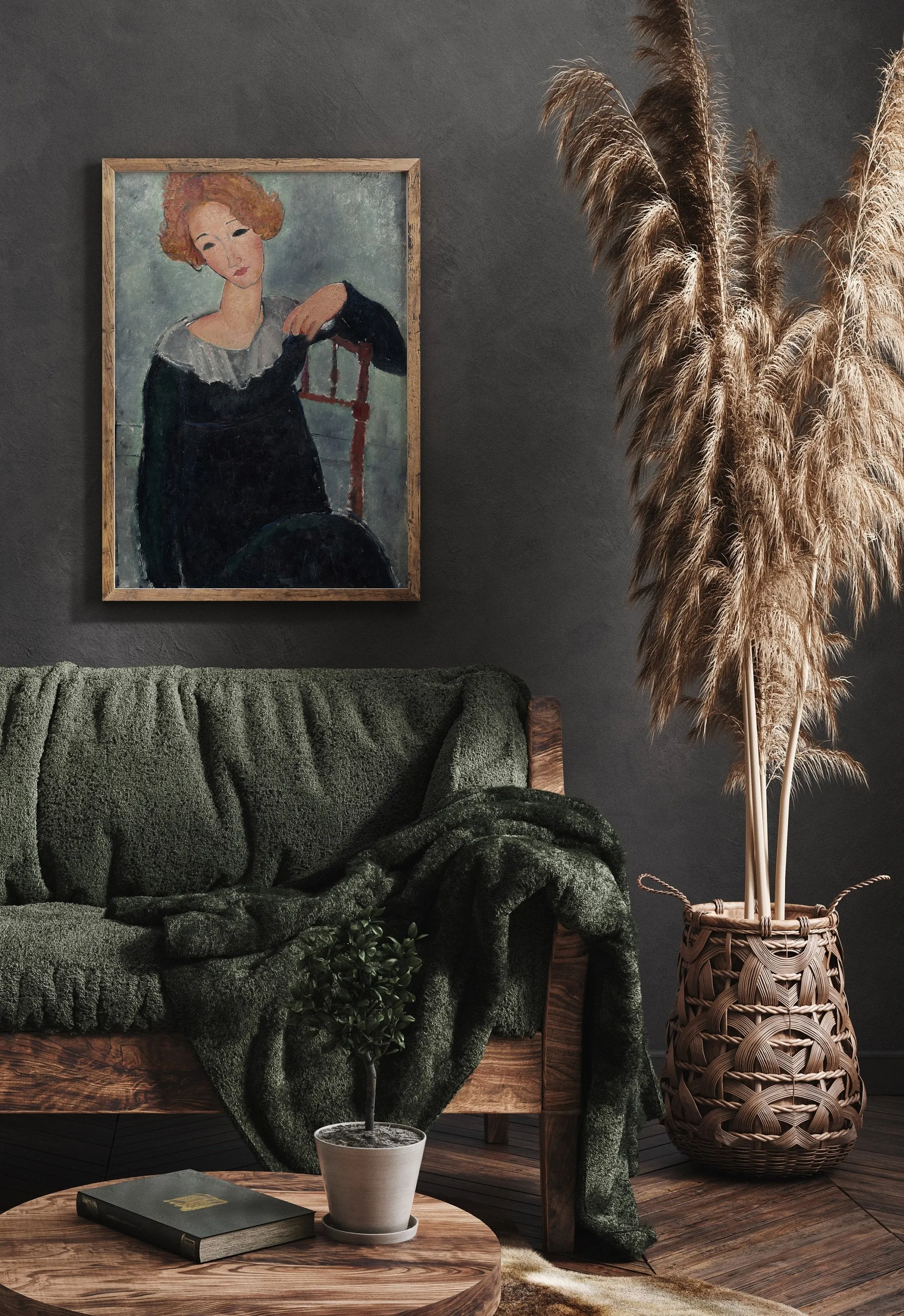 Vintage Figurative Woman