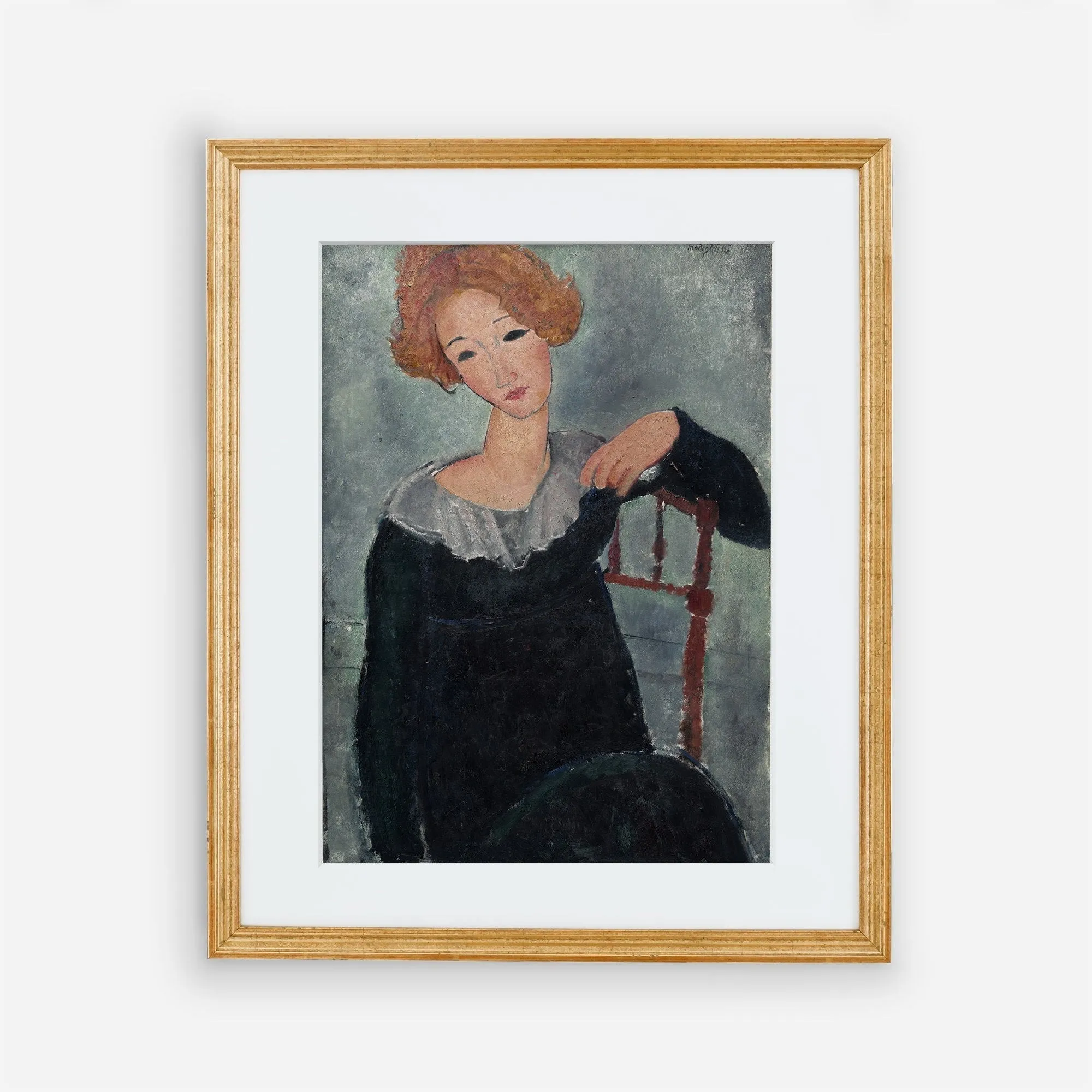 Vintage Figurative Woman