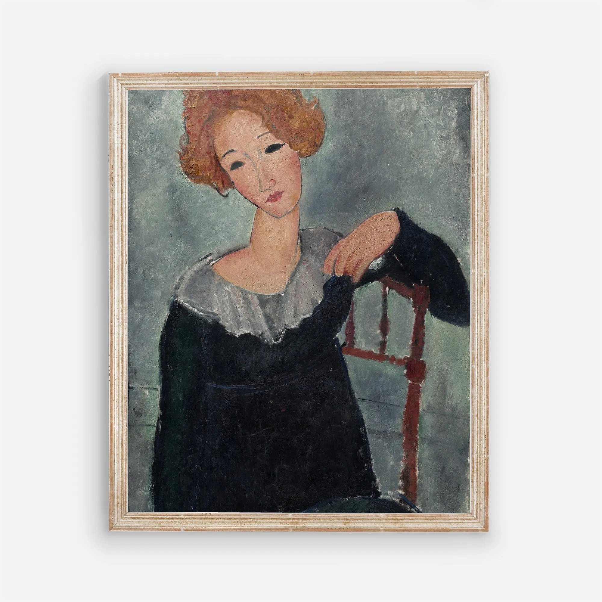 Vintage Figurative Woman