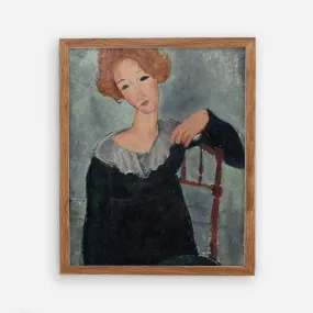 Vintage Figurative Woman