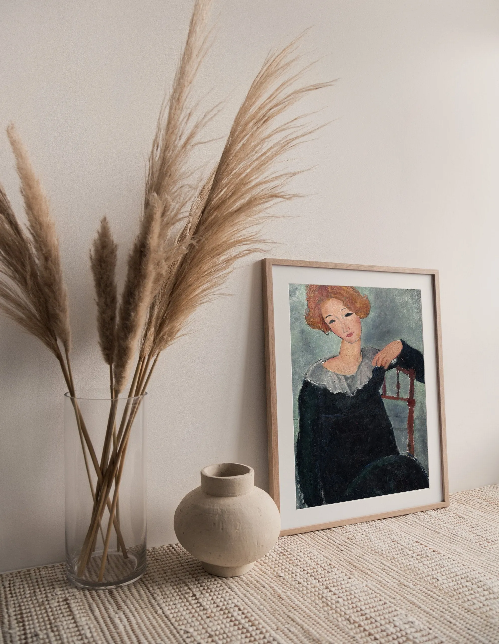 Vintage Figurative Woman