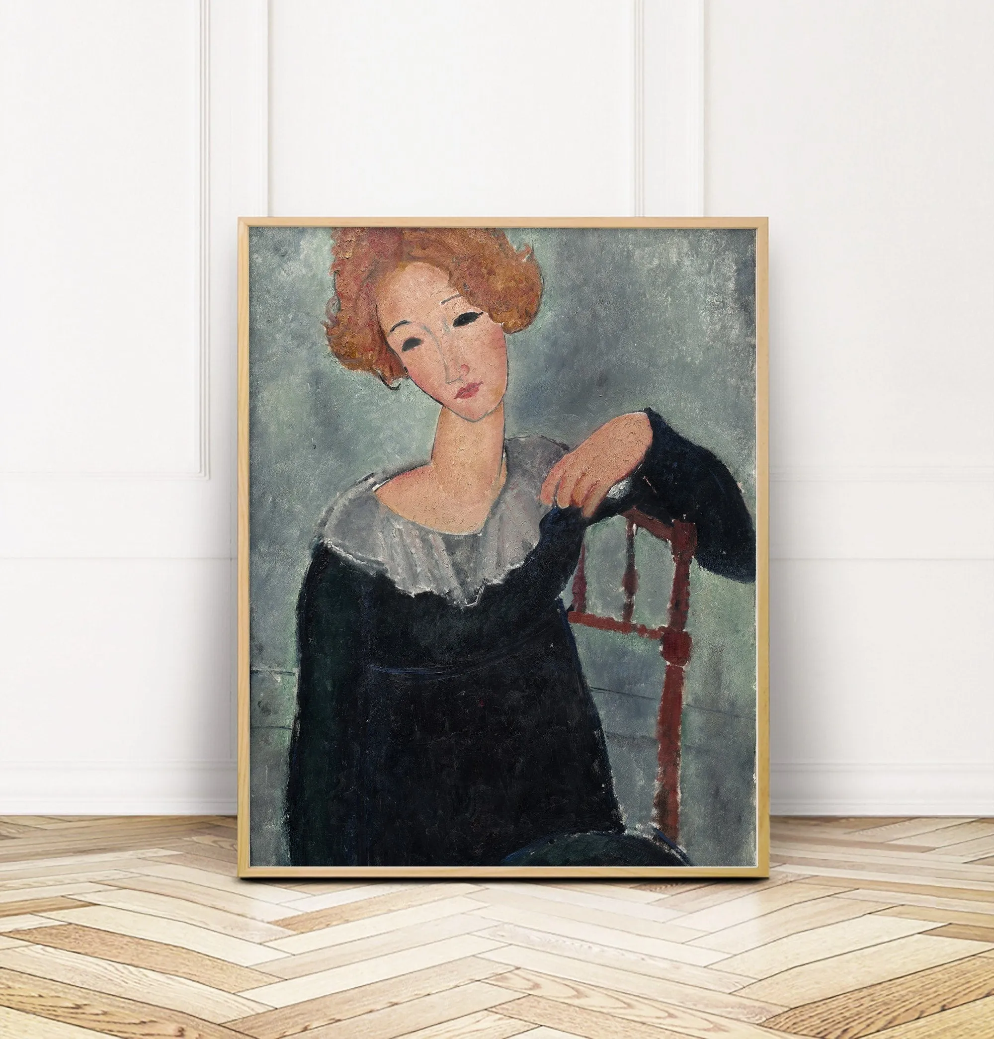 Vintage Figurative Woman