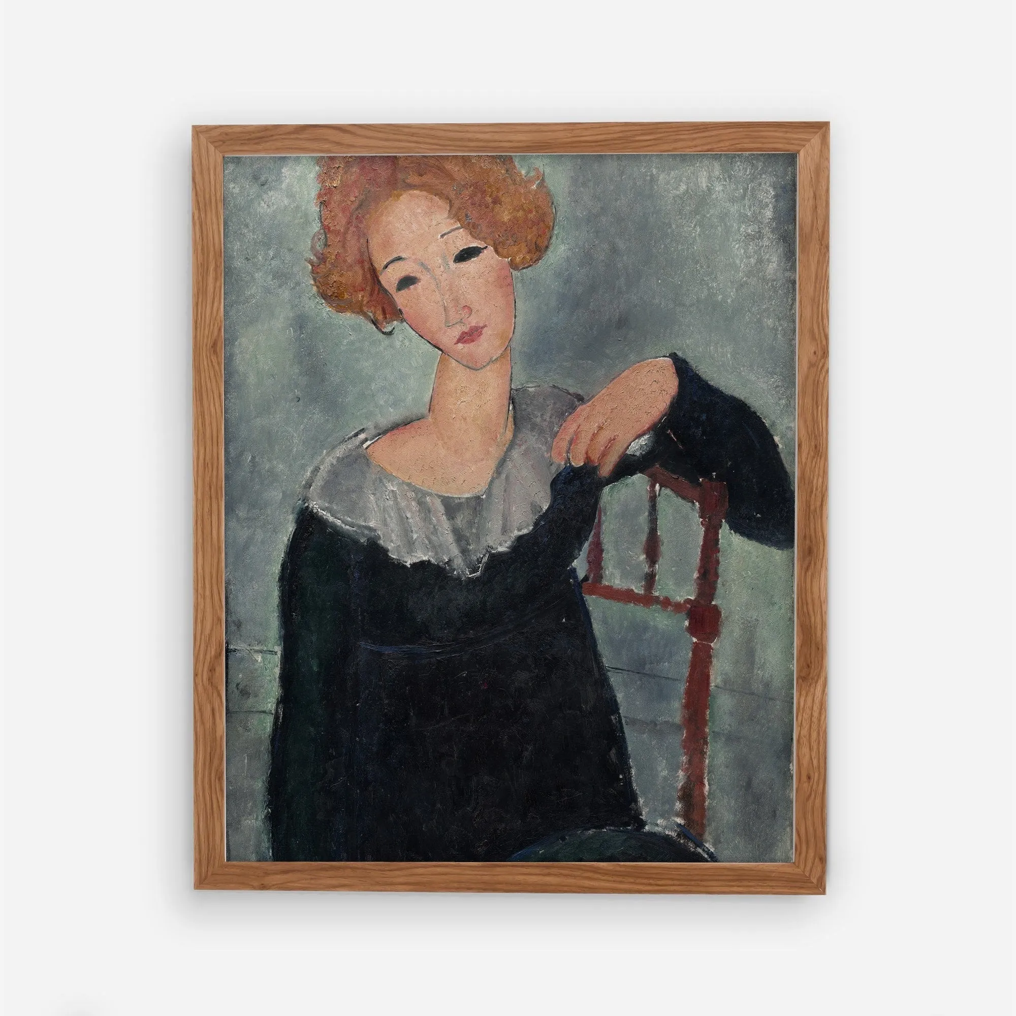 Vintage Figurative Woman