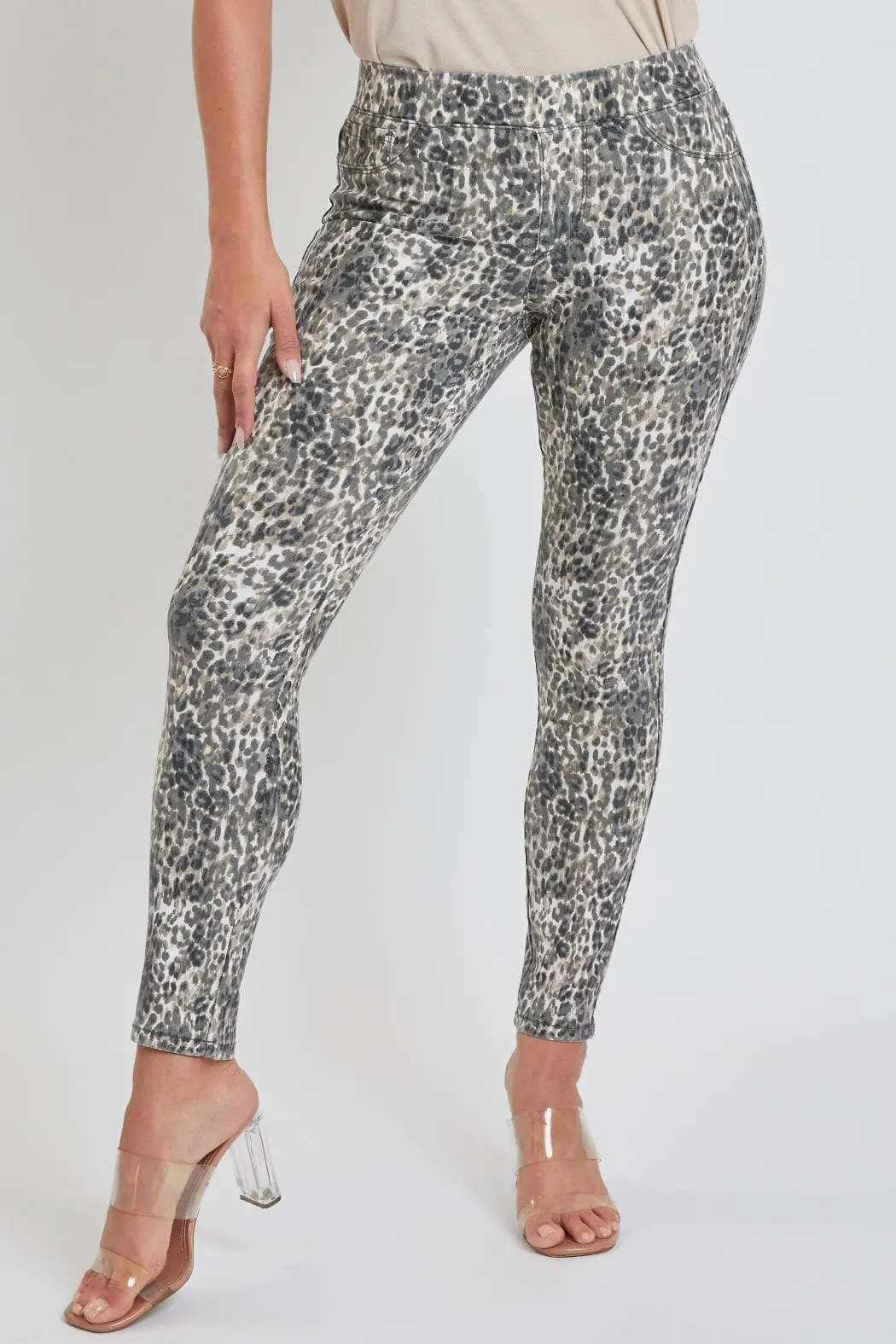 Women's Petite Mid Rise Comfort Stretch Jeggings
