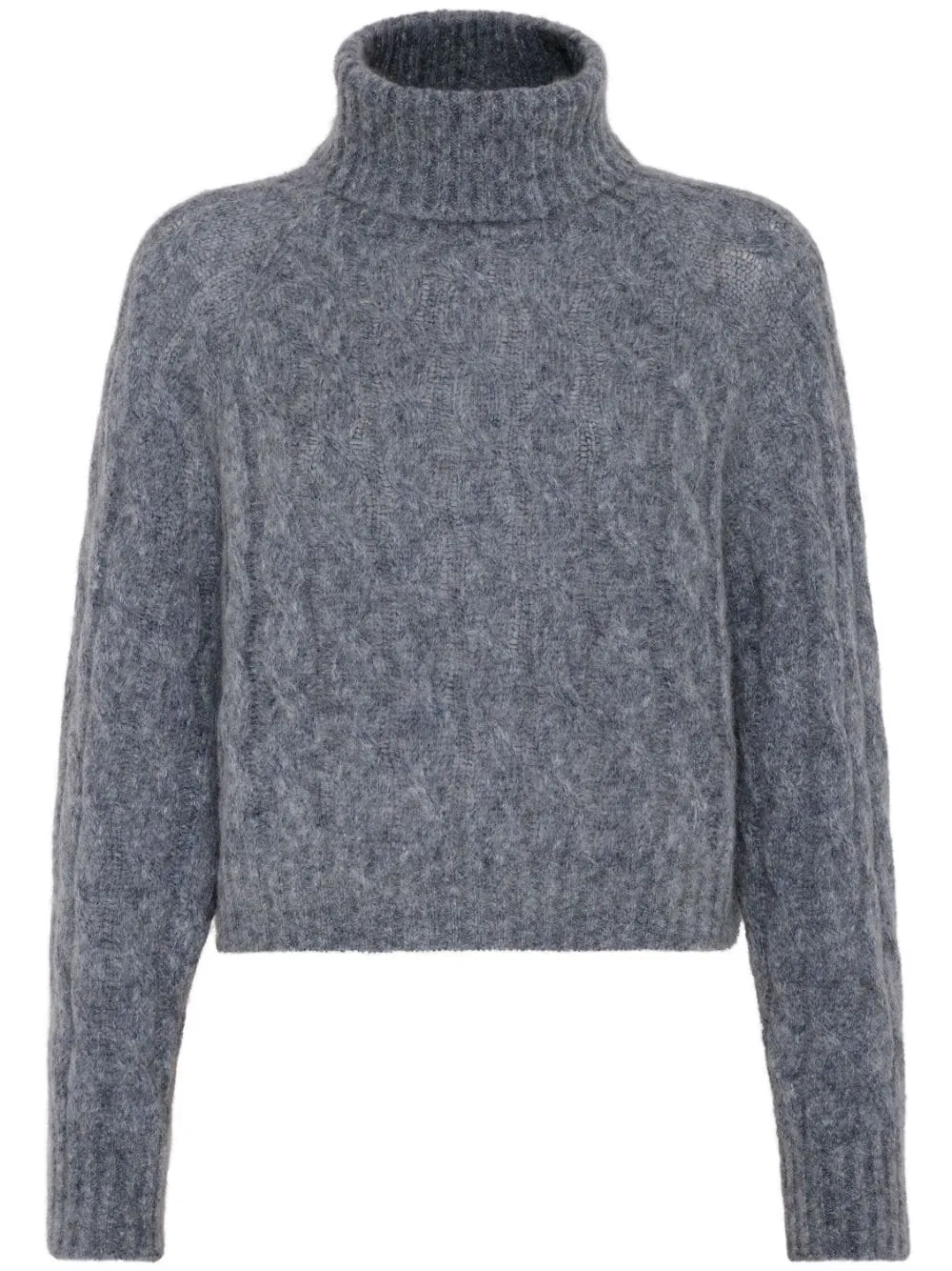 WOOL TURTLE-NECK JUMPER