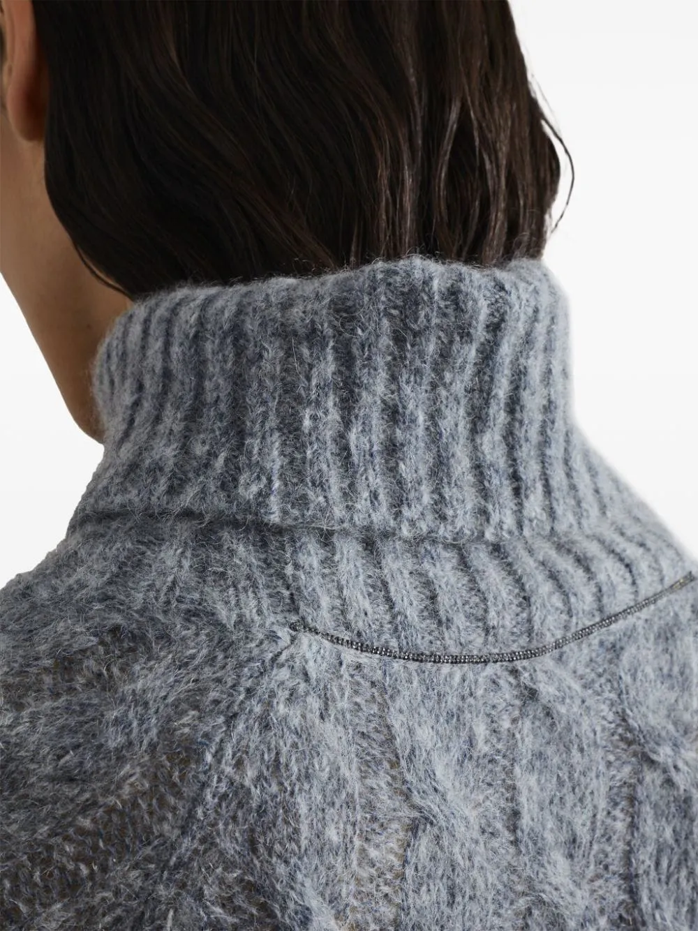 WOOL TURTLE-NECK JUMPER