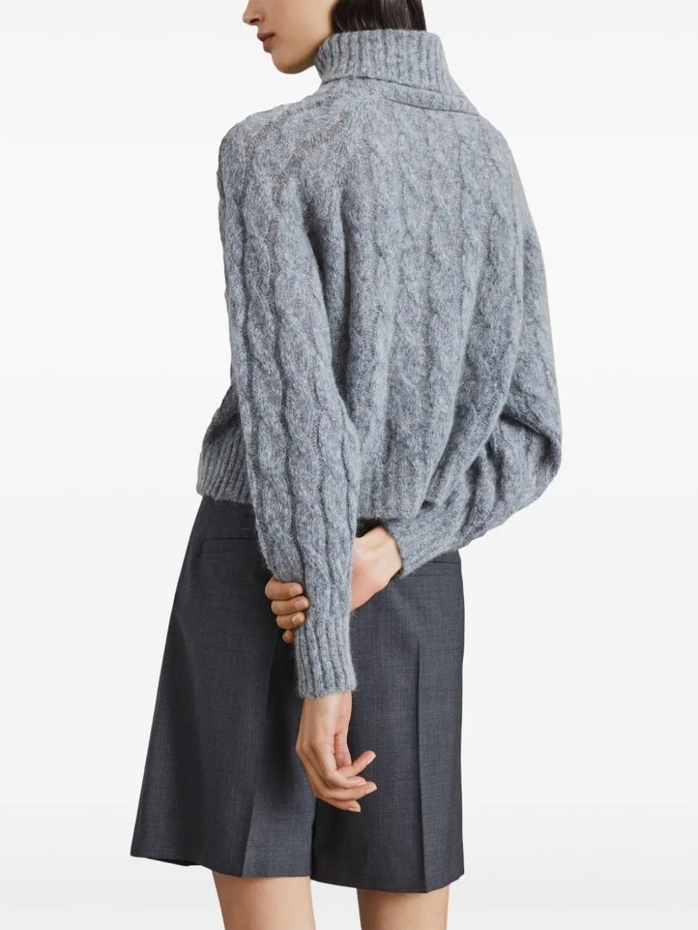 WOOL TURTLE-NECK JUMPER