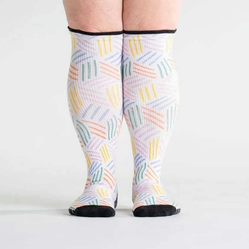 ZigZag Diabetic Compression Socks